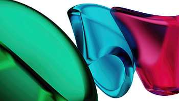 Abstract White Glass 3d Shapes , abstract, white, artist, artwork, digital-art, behance HD wallpaper