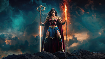Wonder Woman Sword Mastery, wonder-woman, superheroes, artwork, artist, art, digital-art, deviantart HD wallpaper