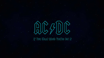 AC/DC, Band Logo, Unique , Music Fan HD wallpaper
