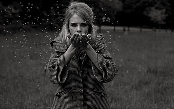 Cara Delevingne , cara-delevingne, celebrities, girls, model, monochrome, black-and-white HD wallpaper