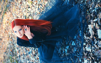 Fashion model, fashion, redhead, model, woman HD wallpaper