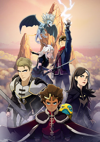 The Dragon Prince, Inspiring ideas, Prince's journey, Dragon-themed artwork HD phone wallpaper