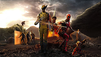 Deadpool And Wolverine Redemption, deadpool-and-wolverine, deadpool-3, wolverine, deadpool, superheroes, artwork, digital-art HD wallpaper