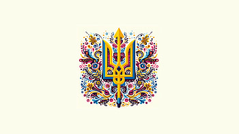 Ukraine's Vibrant Trident - Stunning Ultra, Ukraine HD wallpaper