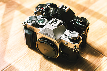 Vintage Canon Camera graphy, graphy, vintage camera, camera, canon HD wallpaper