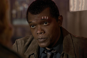 Nick Fury, Captain Marvel movie HD wallpaper