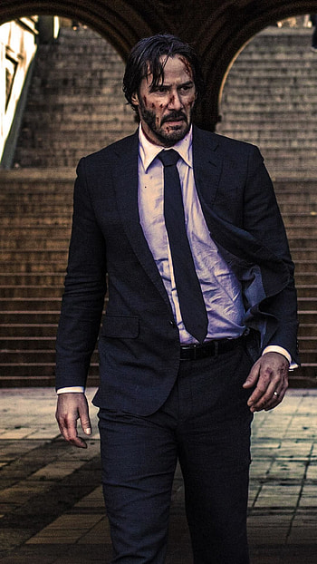 John Wick background HD phone wallpaper