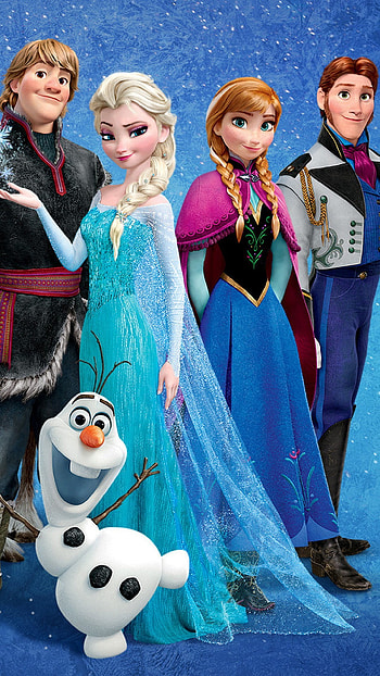 Frozen 6 plus -2014 Christmas Disney Anna Elsa Kristoff Hans Olaf HD phone wallpaper