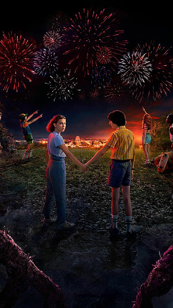 Eleven and Mike, Stranger Things HD phone wallpaper
