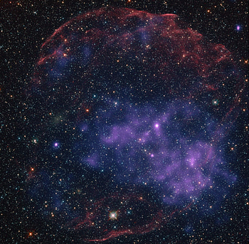 Universe, Stars, Nebula, Glow HD wallpaper