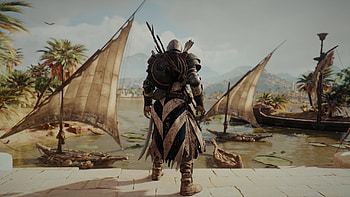 Assassin's Creed Origins, Bayek of Siwa, game, warrior HD wallpaper