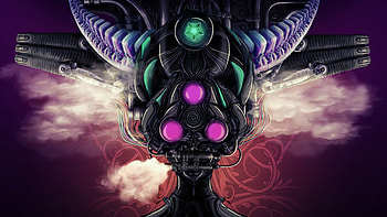 Digital Mask Art, artist, artwork, digital-art HD wallpaper