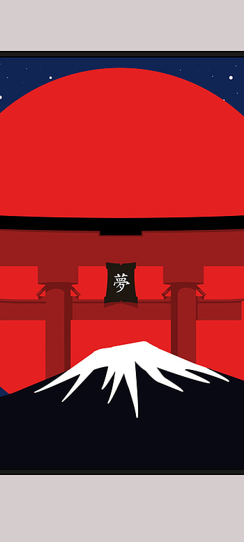 Japan, Mount Fuji, Japan, artistic, oriental HD phone wallpaper