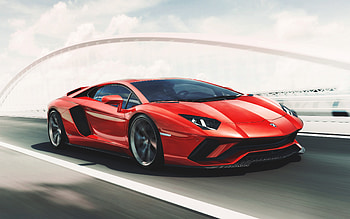 Red Lamborghini Aventador, lamborghini, lamborghini-aventador, cars, red HD wallpaper