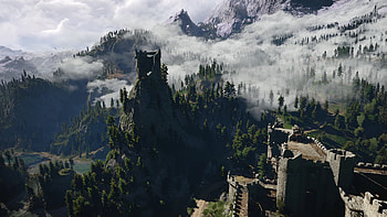 Kaer morhen (The Witcher 3: Wild Hunt), video game, The Witcher 3: Wild Hunt HD wallpaper