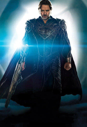 Russell Crowe as Jor-El, Man of Steel HD phone wallpaper