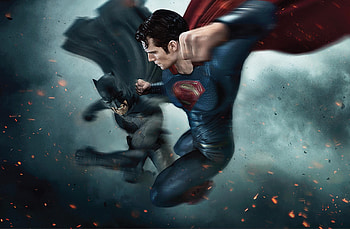 Batman v Superman: Dawn of Justice, Epic , Heroic showdown, DC Comics HD wallpaper