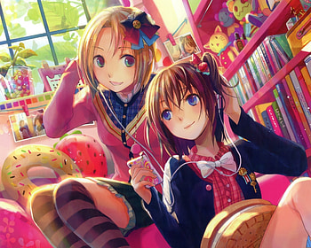 Forever friends, music, original, girl, friend, forever HD wallpaper