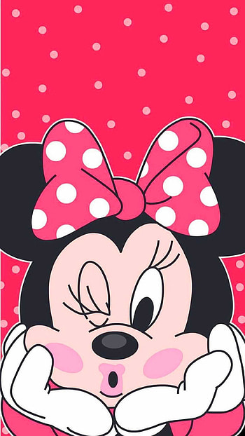Minnie Mouse, Minnie , Minnie illustration, Minnie art HD phone wallpaper