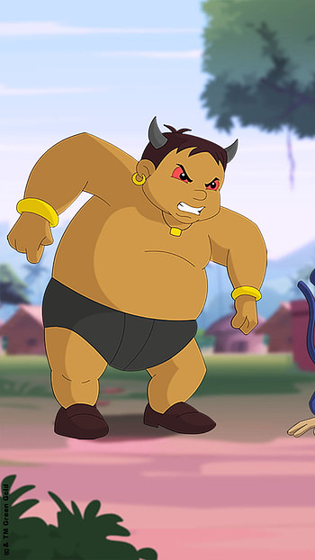 Dangreous kalya, cartoon HD phone wallpaper