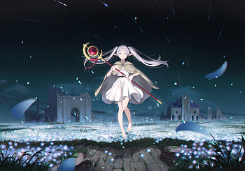 Frieren, Anime, Frieren: Beyond Journey's End, Frieren (Frieren: Beyond Journey's End) HD wallpaper