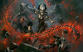 Uncivil Unrest, man made, Magic: The Gathering HD wallpaper