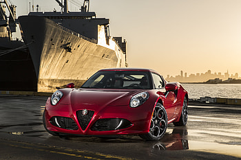 Sports, Alfa Romeo, Cars, Sports Car, Coupe, Compartment, 2015, 4C HD wallpaper