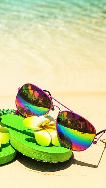 Cute Summer, Summer, Flip Flop HD phone wallpaper