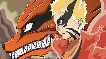 Baryon Mode Kurama Naruto Uzumaki Naruto HD wallpaper