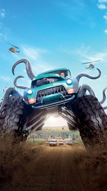 Monster Trucks (2022) movie HD phone wallpaper