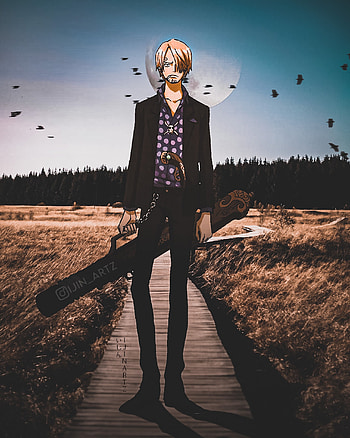 Sanji, edits, fyp, anime HD phone wallpaper
