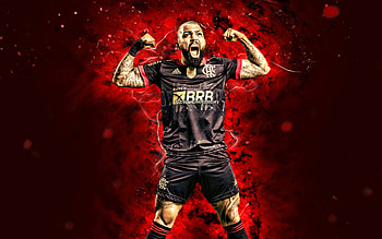 Gabriel Barbosa, gabi, football, flamengo, gabigol HD wallpaper