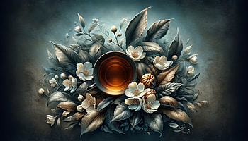 Earl Grey Tea Elegance | Floral, earl grey tea, tea, flower, leaf, still life HD wallpaper