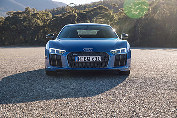 Audi, Cars, Front View, R8, V10 HD wallpaper
