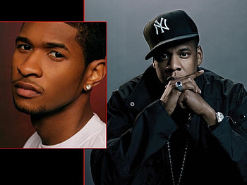 Usher and Jay-Z, and, , jay-z, usher HD wallpaper
