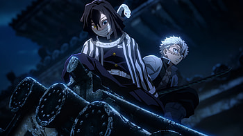 Obanai Iguro & Sanemi Shinazugawa, Anime, Demon Slayer: Kimetsu no Yaiba, Obanai Iguro, Sanemi Shinazugawa HD wallpaper