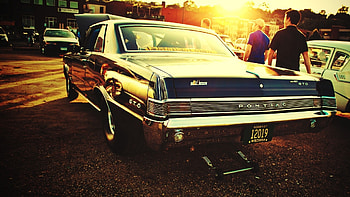 Pontiac GTO, Drag Racing HD wallpaper