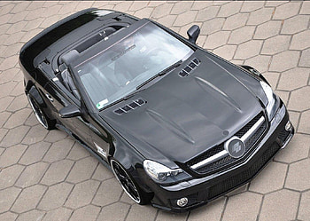 Mercedes SL-Class R230 widebody by Prior Design, tuning, prior design, r230, car, sl class, mercedes HD wallpaper