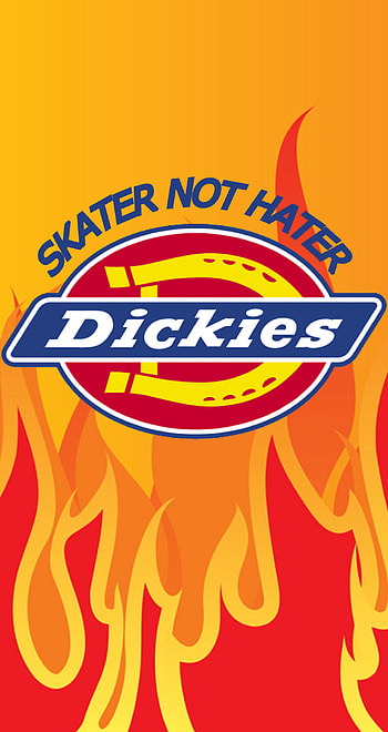 Dickies, orange, electric blue HD phone wallpaper