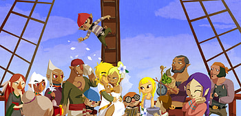 Zelda - Windwaker, zelda, video games, nintendo, windwaker HD wallpaper