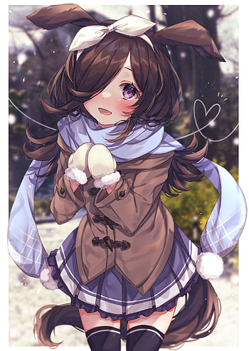 Rice shower, Pretty derby, Uma musume HD phone wallpaper