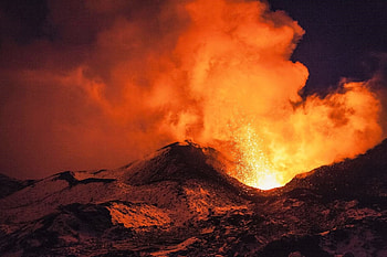 Volcano Toba, volcano, force of nature, fire, indonesia HD wallpaper