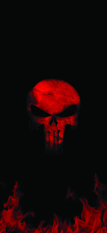 X Skull, red, apple, Danger HD phone wallpaper