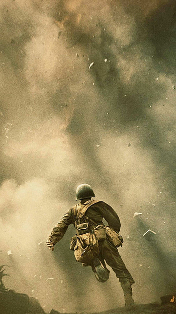 Hacksaw Ridge, Powerful war drama, Emotional storytelling, Heroic acts HD phone wallpaper