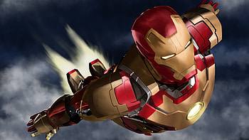 Iron Man Artworks , iron-man, superheroes, artist, artwork, digital-art, deviantart HD wallpaper
