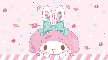 Laptop Background ideas. my melody , sanrio , hello kitty, Cute Hello Kitty Laptop HD wallpaper