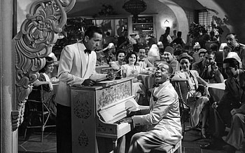 Humphrey Bogart and Dooley Wilson, Casablanca HD wallpaper