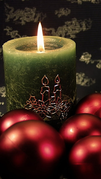 Candle, Candle Light, Xmas HD phone wallpaper