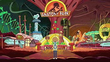 TV show, Rick and Morty, anatomy park HD wallpaper