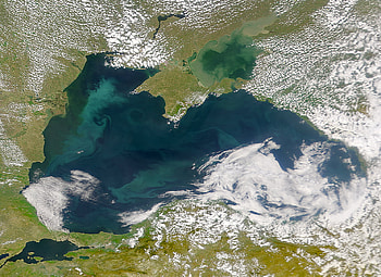Black Sea, blue, sea, earth, water HD wallpaper